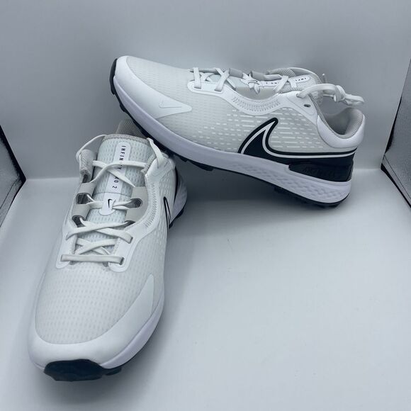 Nike Other - Nike Infinity Pro 2 Golf Shoes White Black Photon DJ5593-115 Size 8,8.5,11,12